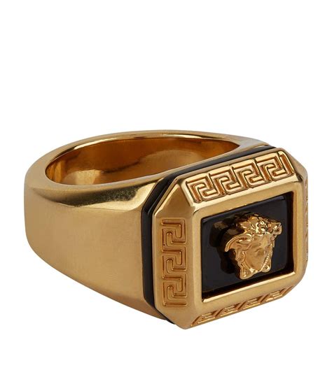 versace men's rings gold|Versace gold chains for men.